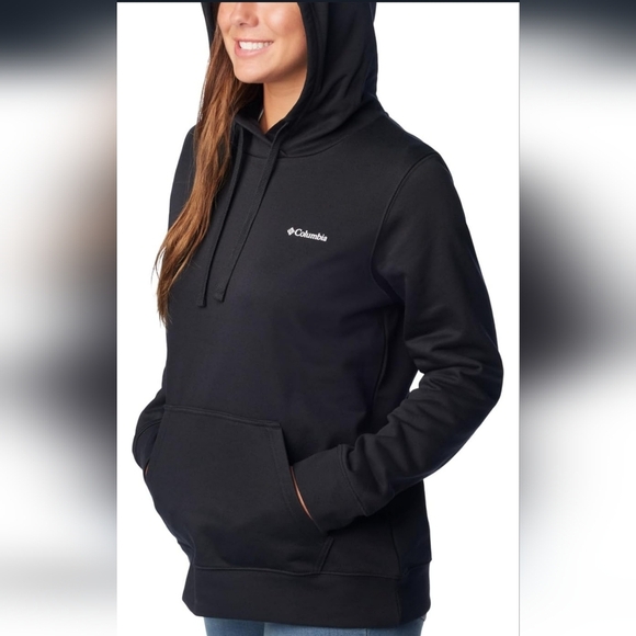 NWOT Columbia Black Hoodie Sweatshirt - Picture 5 of 6